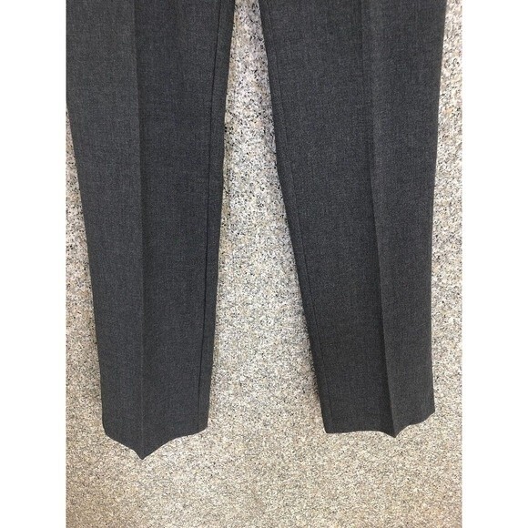 Daisy Fuentes Work Career Pants Trousers Slacks Gray Size 2 Pleated - Picture 5 of 8